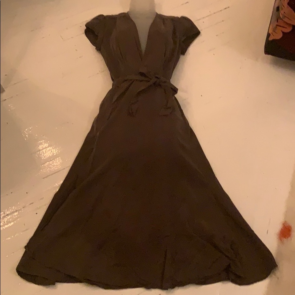 Army Green Classic Reformation dress.